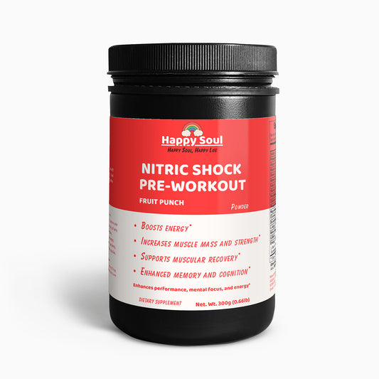 Nitric Shock Pre-Workout Powder (Fruit Punch)