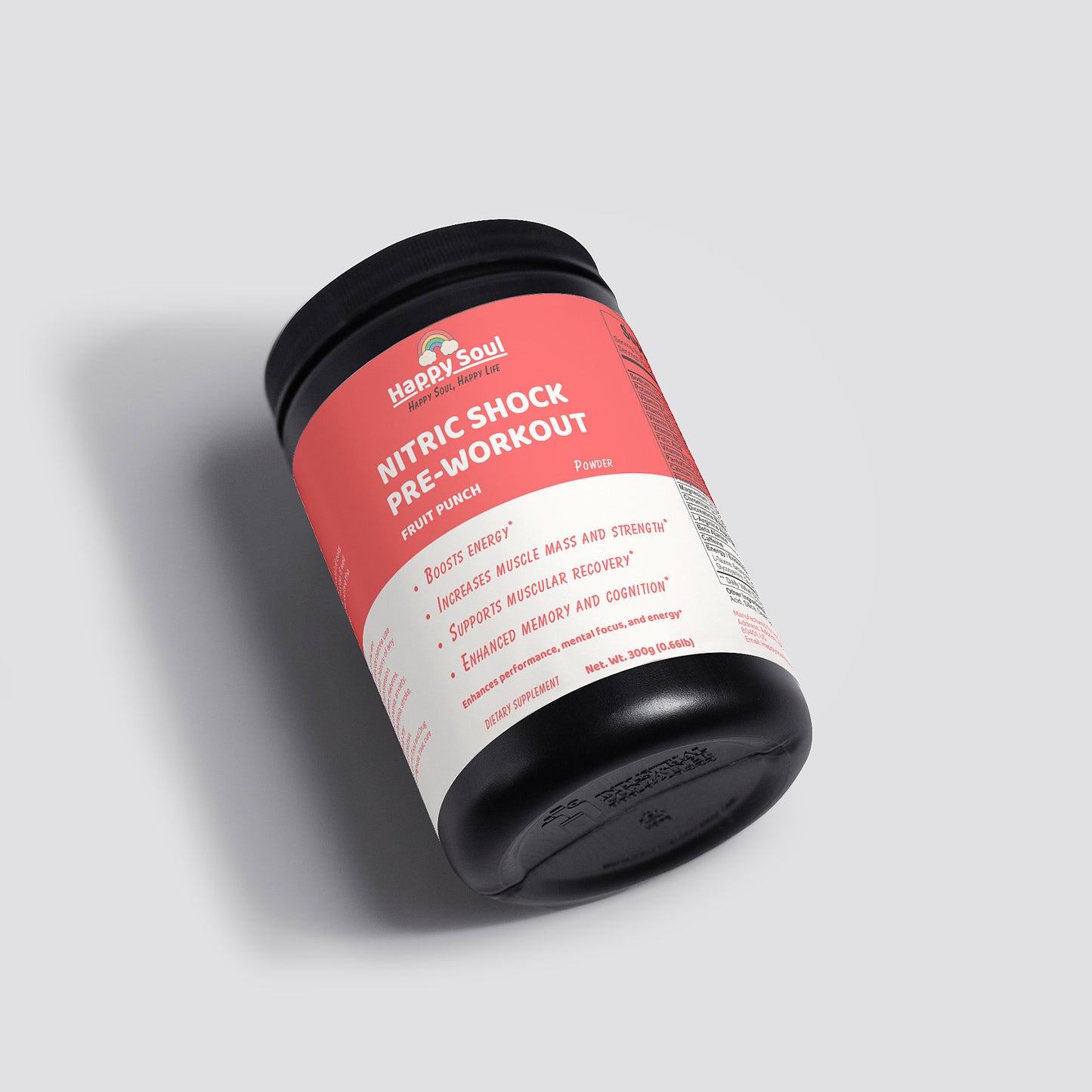 Nitric Shock Pre-Workout Powder (Fruit Punch)