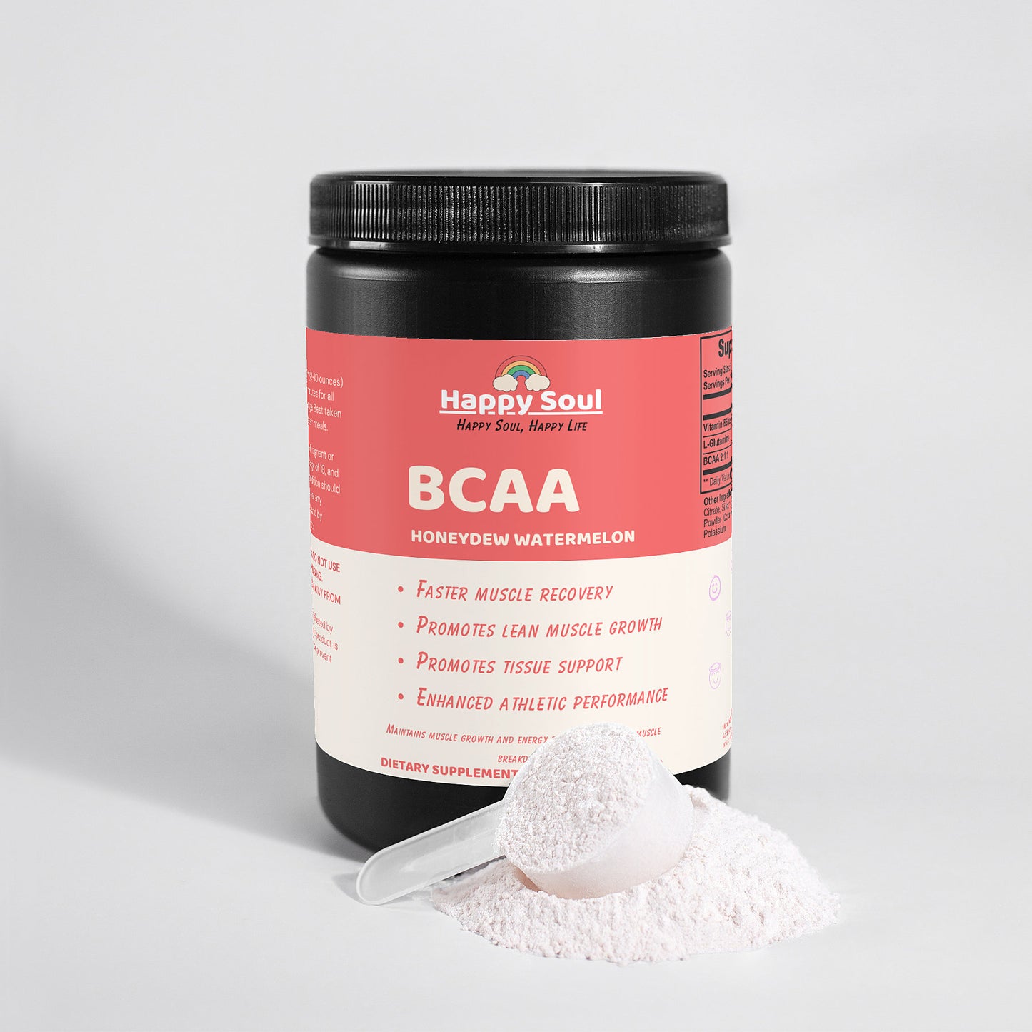 BCAA Post Workout Powder (Honeydew/Watermelon)