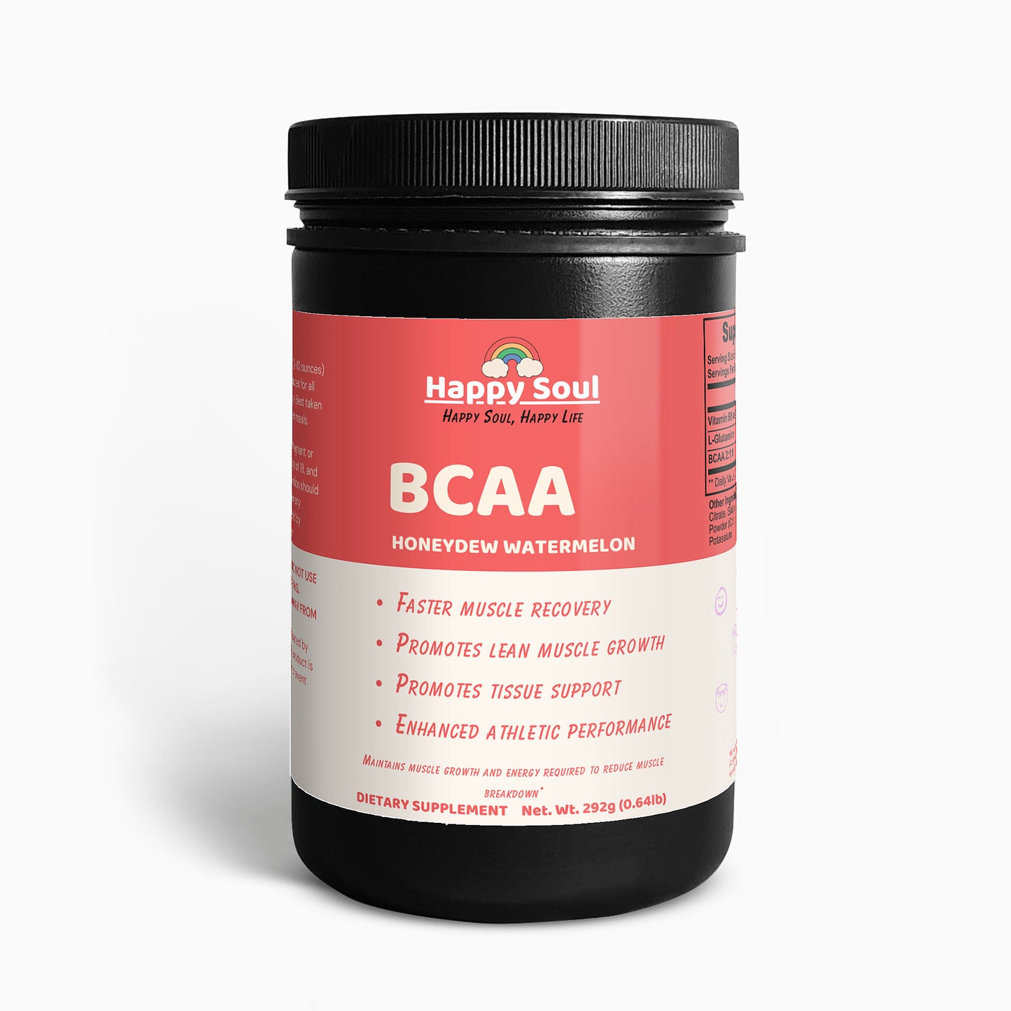 BCAA Post Workout Powder (Honeydew/Watermelon)